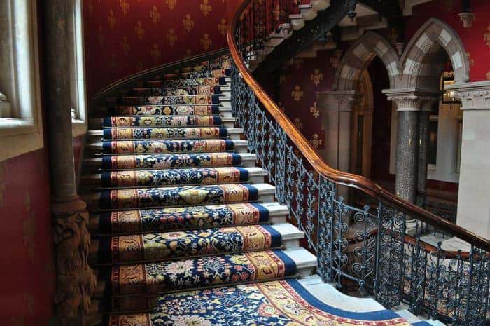 هتلی مجلل در لندن با فرش‌های زیبای ایرانی