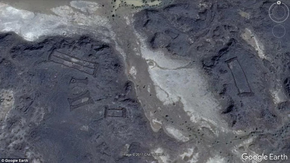 کشف سازه های سنگی مرموز در عربستان
