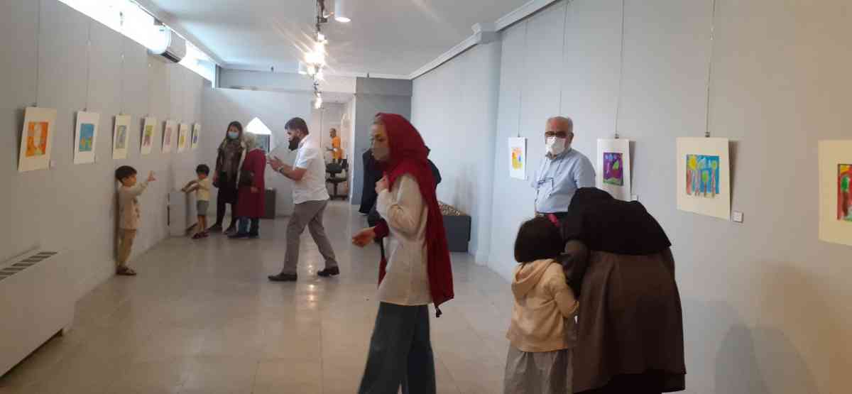 نمایشگاه نقاشی و آثار هنری کودکان 3 تا 6 سال در ارسباران افتتاح شد